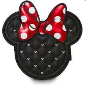 BRAND NEW Loungefly Minnie Mouse clip on coin purse